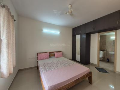 Bedroom Image of 1740 Sq.ft 3.5 BHK Apartment / Flat for rent in Mantri Webcity, Narayanapura Bengaluru for Rs. 50000