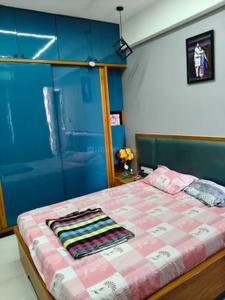 Bedroom Image of 1563 Sq.ft 3 BHK Apartment / Flat for rent in Parmeshwar Trident, Chandkheda Ahmedabad for Rs. 40000