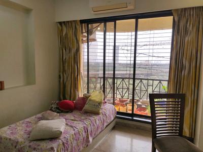 Bedroom Image of 1700 Sq.ft 3 BHK Apartment / Flat for rent in Airoli Navi Mumbai for Rs. 67000