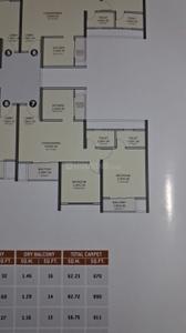 Image of 871 Sq.ft 2 BHK Apartment / Flat for sale in VTP Sierra, Sus, Pune for Rs. 9600000