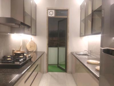 Kitchen Image of 530 Sq.ft 2 BHK Apartment / Flat for sale in Adityaraj Breeze, Vikhroli East Mumbai for Rs. 12000000