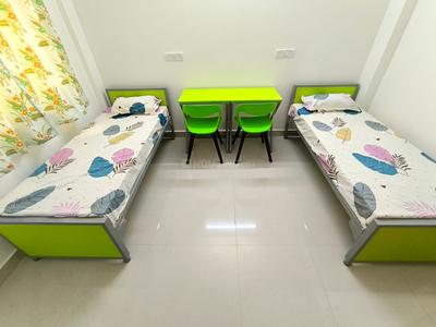 Bedroom Image of SR colive Luxury pg in Electronic City, Bengaluru