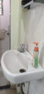 Bathroom Image of 600 Sq.ft 1 BHK Apartment / Flat for rent in Shiv Sai Sadan Apartment, Vashi Navi Mumbai for Rs. 22000