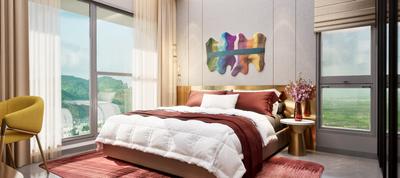 Bedroom Image of 1602 Sq.ft 3 BHK Apartment / Flat for sale in Nahar Chandi Valley Phase I, Powai Mumbai for Rs. 34500000