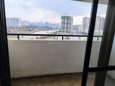 Balcony Image of 550 Sq.ft 1 BHK Apartment / Flat for rent in Duville Riverdale Heights, Kharadi Pune for Rs. 25000