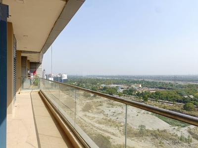 Balcony Image of 1380 Sq.ft 2 BHK Apartment / Flat for rent in Supertech Supernova, Sector 94 Noida for Rs. 52000