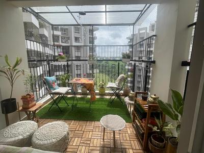 Balcony Image of 1843 Sq.ft 3 BHK Apartment / Flat for sale in Purva Highland, Mallasandra Bengaluru for Rs. 19000000