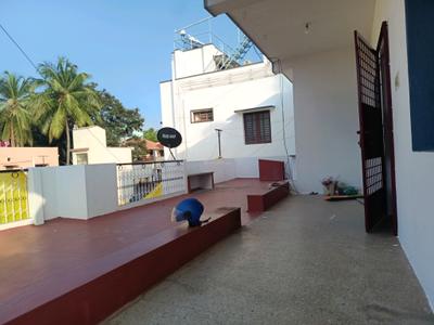 Terrace Image of 400 Sq.ft 1 BHK Builder Floor for rent in Kamala Nagar Bengaluru for Rs. 14000