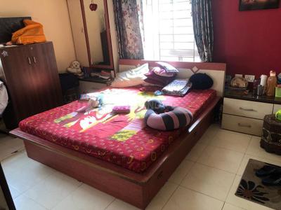Bedroom Image of 1338 Sq.ft 3 BHK Apartment / Flat for sale in Merlin River View, Watganj Kolkata for Rs. 15000000