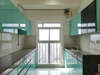 Kitchen Image of 1500 Sq.ft 3 BHK Apartment / Flat for sale in Neelam Senroofs, Mulund East Mumbai for Rs. 45000000