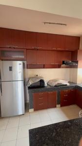Kitchen Image of 1370 Sq.ft 3 BHK Apartment / Flat for rent in Jain Dream Palazzo, Rajarhat Kolkata for Rs. 20000