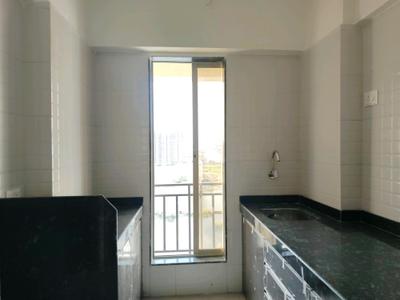 Kitchen Image of 670 Sq.ft 1 BHK Apartment / Flat for sale in Rajhans Moonstone, Vasai West Vasai for Rs. 6800000