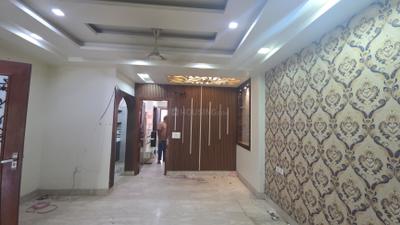 Living Room Image of 1350 Sq.ft 3 BHK Builder Floor for rent in Pitampura New Delhi for Rs. 50000
