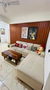 Living Room Image of 1000 Sq.ft 2 BHK Apartment / Flat for rent in Leela Orchid Green, Sector 115 Mohali for Rs. 27000