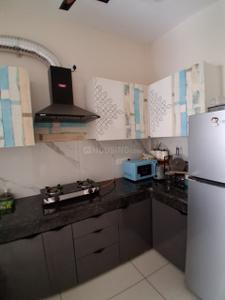 Kitchen Image of 850 Sq.ft 2 BHK Apartment / Flat for rent in SBP City Of Dreams 2, Preet Colony Zirakpur for Rs. 28000
