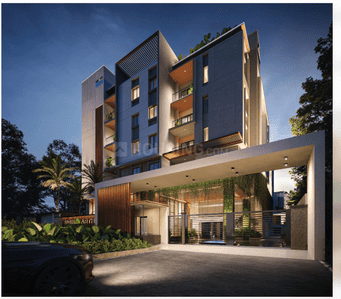 Image of 1528 Sq.ft 3 BHK Apartment / Flat for sale in Sidharth Bliss, Uthandi, Chennai for Rs. 11900000