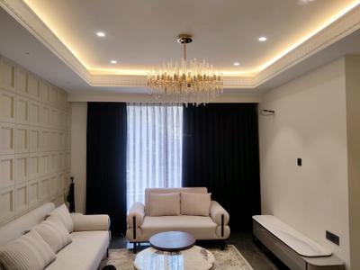 Living Room Image of 1050 Sq.ft 1 BHK Independent House for rent in Ambience Lagoon, DLF Phase 3 Gurgaon for Rs. 36500