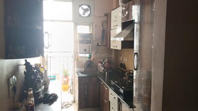 Kitchen Image of 1075 Sq.ft 2 BHK Apartment / Flat for rent in Gardenia Square, Crossings Republik Ghaziabad for Rs. 24000