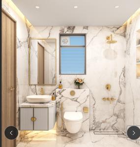 Bathroom Image of 700 Sq.ft 2 BHK Apartment / Flat for sale in Siyara Vista, Kalyan West Kalyan for Rs. 8000000