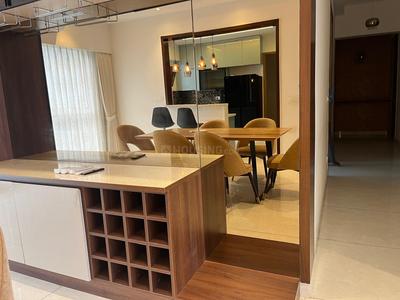 Hall Image of 1720 Sq.ft 3 BHK Apartment / Flat for rent in L And T Olivia At Raintree Boulevard, Sahakara Nagar Bengaluru for Rs. 90000