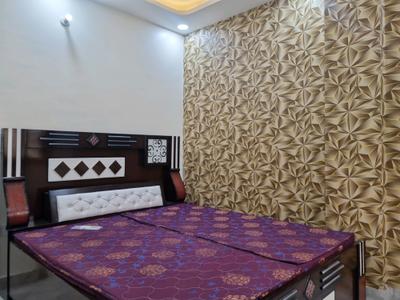 Bedroom Image of 1000 Sq.ft 3 BHK Builder Floor for rent in Dwarka Mor New Delhi for Rs. 35000