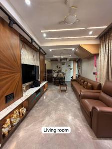 Hall Image of 1200 Sq.ft 3 BHK Apartment / Flat for rent in Malad West Mumbai for Rs. 95000