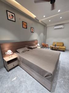 Bedroom Image of 750 Sq.ft 1 RK Studio for rent in Sector 30 Gurgaon for Rs. 28000