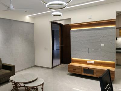 Living Room Image of 2200 Sq.ft 3 BHK Apartment / Flat for rent in Pramukh Omkar Rivanta 1, Randesan Gandhinagar for Rs. 45000