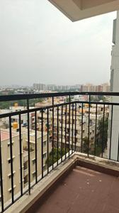 Balcony Image of 1650 Sq.ft 3 BHK Apartment / Flat for rent in Oceanus Vista II T7, Kasavanahalli Bengaluru for Rs. 62000