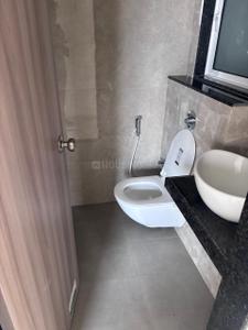 Bathroom Image of 600 Sq.ft 1 BHK Apartment / Flat for rent in Ashar Axis, Thane West Thane for Rs. 35000