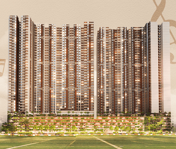 Image of 1180 Sq.ft 2 BHK Apartment / Flat for sale in Vardhaman Skysymphony, Wakad, Pune for Rs. 10600000