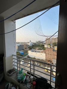 Balcony Image of 1140 Sq.ft 3 BHK Apartment / Flat for rent in Earthshastra Nariman Point, Mahalakshmi Nagar Indore for Rs. 17000
