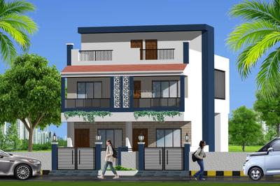 Floor Plan Image of 1400 Sq.ft 3 BHK Duplex for sale in Mhalgi Nagar Nagpur for Rs. 6000000