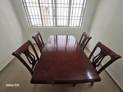 Dining Area Image of 1062 Sq.ft 3 BHK Apartment / Flat for rent in Provident Cosmo City, Pudupakkam Chennai for Rs. 26000