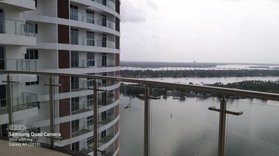 Balcony Image of 2200 Sq.ft 3 BHK Apartment / Flat for sale in Tata Tritvam, Ayyappankavu Kochi for Rs. 29000000