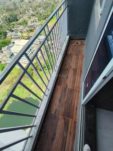 Balcony Image of 990 Sq.ft 2 BHK Apartment / Flat for rent in Dattani Linear, Vasai West Vasai for Rs. 27000