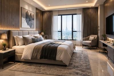 Bedroom Image of 1500 Sq.ft 3 BHK Apartment / Flat for sale in Aliganj Lucknow for Rs. 6500000