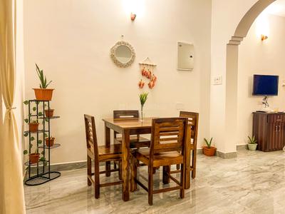 Hall Image of 800 Sq.ft 1 BHK Apartment / Flat for rent in Vagator Goa for Rs. 30000