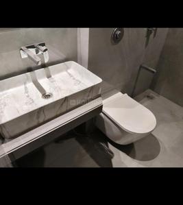 Bathroom Image of 1890 Sq.ft 3 BHK Apartment / Flat for rent in Basil Skyline, Vaishno Devi Circle Ahmedabad for Rs. 30000