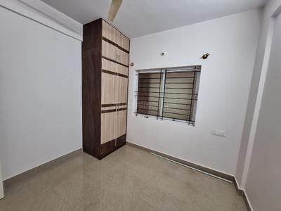 Bedroom Image of 950 Sq.ft 2 BHK Builder Floor for rent in Arakere Bengaluru for Rs. 25000