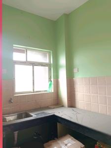 Kitchen Image of 875 Sq.ft 3 BHK Apartment / Flat for sale in Pailan Kolkata for Rs. 4200000
