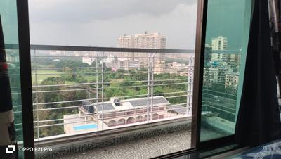 Balcony Image of 1800 Sq.ft 3 BHK Apartment / Flat for rent in Kesar Harmony, Kharghar Navi Mumbai for Rs. 95000