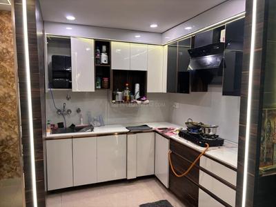 Kitchen Image of 1100 Sq.ft 3 BHK Apartment / Flat for rent in Hastsal New Delhi for Rs. 30000