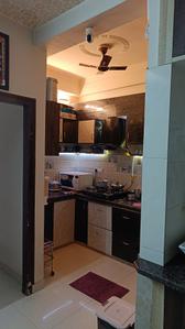 Kitchen Image of 1018 Sq.ft 3 BHK Apartment / Flat for sale in Okay Plus Krishna kunj, Sirsi Jaipur for Rs. 4500000