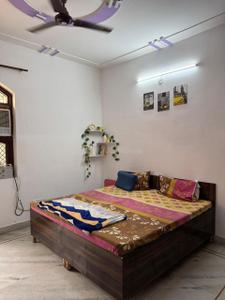 Bedroom Image of 1500 Sq.ft 2 BHK Builder Floor for rent in Sector 46 Gurgaon for Rs. 36000