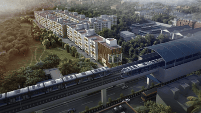 Image of 1935 Sq.ft 4 BHK Apartment / Flat for sale in Radiance Flourish, Tiruvottiyur, Chennai for Rs. 14100000