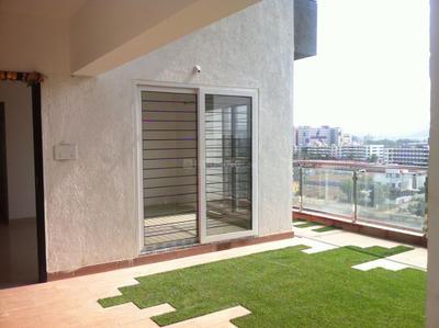 Balcony Image of 1400 Sq.ft 2 BHK Apartment / Flat for sale in Mittal Royal Imperium Sky Garden, Balewadi Pune for Rs. 25000000