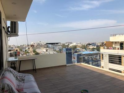 Balcony Image of 700 Sq.ft 1 RK Penthouse for rent in Raja Park Jaipur for Rs. 18000