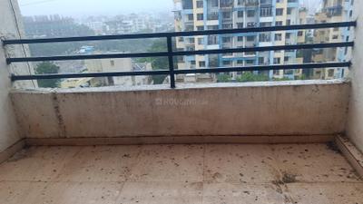 Balcony Image of 925 Sq.ft 2 BHK Apartment / Flat for rent in Kate Puram Phase 2, Pimple Gurav Pune for Rs. 22000