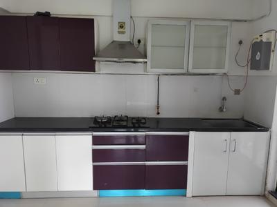 Kitchen Image of 790 Sq.ft 1.5 BHK Apartment / Flat for rent in Pride World City, Lohegaon Pune for Rs. 21000